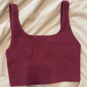 Babaton Sculpt Knit square neck tank top